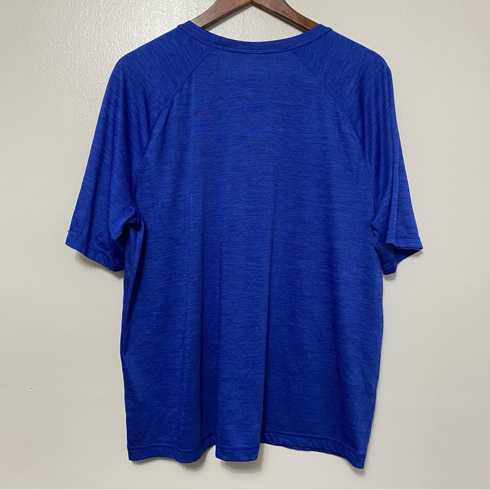 NFL New York Giants Short Sleeve Shirt Mens XL Spacedye Football Athletic - Picture 7 of 10
